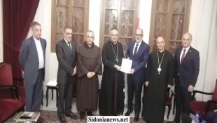 بالصور: هيئة جديدة لإقليم كاريتاس صيدا الزهراني النبطية برئاسة الباحث إيلي خطار برعاية المطرانين العمار والحداد