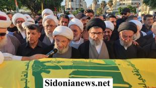 بالصور: تشييع حاشد في صيدا للعلامة الشيخ عفيف النابلسي بحضور شخصيات رسمية ودينية وشعبية