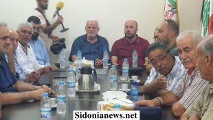 اجتماع هيئة العمل الوطني الفلسطيني خلال لقائها في صيدا : لتثبيت وقف اطلاق النار واستكمال بقية البنود في الاتفاق بعد تشكيل لجنة التحقيق وهي باشرت عملها اليوم