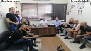 بالصور : بتوجيهات ومتابعة  من رئيس بلدية صيدا د. بديع : الشرطة البلدية تستأنف دورياتها في صيدا بعد إنقطاع طويل لوضع حد لفوضى البسطات والعربات في السوق التجاري