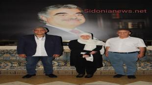بالصور:  الحريري هنأت رئيس بلدية صيدا  بديع ونائبه كنعان وتمنت لهما وللمجلس البلدي التوفيق
