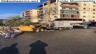 بالصور : د. بديع: بلدية صيدا باشرت تنفيذ خطة النفايات المحلية ولا تهاون في ملاحقة نكيشة النفايات