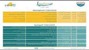 بلدية صيدا: لجنة التنسيق لفعاليات صيدا مدينة رمضانية أطلقت برنامج وأنشطة الأسبوع الرابع من 4-8-نيسان  2024