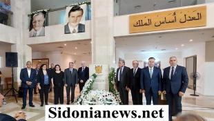 بالفيديو وبالصور : الجسم القضائي احيا الذكرى 25 لاغتيال القضاة الاربعة على وقع النشيد الوطني اللبناني في قصر عدل صيدا   والوزير خوري شكر لرئيس البلدية د. بديع