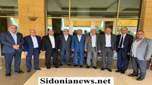 بالصور : رئيس غرفة تجارة صيدا والجنوب محمد صالح وعلي العبد الله خلال لقاء مع عدد من السفراء العرب :  ثروة لبنان الحقيقية هي علاقاته بالأشقاء العرب