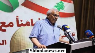 بالصور : مهرجان تضامني مع فلسطين والجنوب اللبناني في مركز معروف سعد في صيدا بدعوة من التنظيم الشعبي الناصري