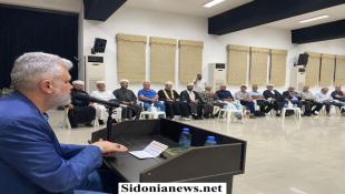 بالصور : الحزب نظم لقاء سياسيا حواريا مع النائب برو في صيدا