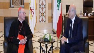 ميقاتي يلتقي بارولين: نتشاطر السعي لعدم تحويل لبنان ساحة للنزاعات المسلحة انطلاقاً من الجنوب.. وتنفيذ القرارات الدولية