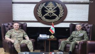 بالصور : قائد الجيش اللبناني العماد جوزاف عون استقبل وفدا من كوريا الجنوبية والجنرال لاثارو والبحث تناول التطورات عند الحدود الجنوبية
