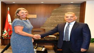 بالصور : اللواء ابراهيم لسفيرة سويسرا: المرحلة الاولى من الهدنة المحتملة في غزّة ستنعكس هدوءا في جنوب لبنان إذا تمّت