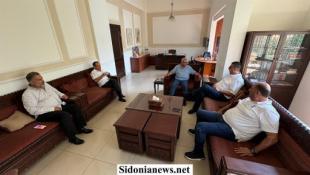 بالصور : النائب اسامة سعد استقبل الوزير حجار والبحث تناول المستجدات على الساحة اللبنانية