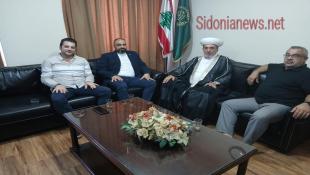 المستقبل- الجنوب زار المفتي سوسان في صيدا  وبحث معه الأوضاع: لتحصين الجبهة الداخلية والتمسك بالوحدة الوطنية !