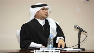 بالصور - دكتوراه  بامتياز ودرجة الشرف للسفير السعودي في لبنان وليد البخاري من جامعة بيروت العربية