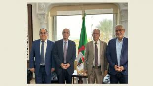 هاشم وعطية والعبدالله زاروا بلباقي شاكرين للجزائر مبادرتها