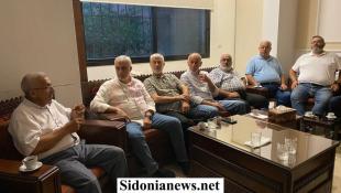 بالصور : النائب اسامه سعد استقبل رابطة مخاتير صيدا برئاسة عنتر والبحث تناول ملفات صيداوية  ومخاوف من توسع العدوان الاسرائيلي على لبنان وخطة الطوارىء