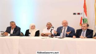 بالصور : وزير الصحة فراس الأبيض رعى بدعوة من مؤسسة الحريري ورشة عمل الشبكة الصحية لصيدا والجوار بمشاركة النائبين سعد والبزري وبديع والسعودي وفعاليات : شركاء في مواجهة الأزمات