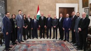 الرئيس عون تابع اتصالاته لالزام اسرائيل بالانسحاب في 18 شباط الجاري وتسلم رسالة تهنئة من ملك النروج ودعوة للمشاركة بتشييع نصرالله وصفي الدين