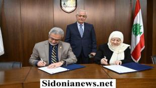 بالصور: الحريري والبروفيسور عبدالسلام وقعا مذكرة تفاهم بين جامعة بيروت العربية ومؤسسة الحريري للتنمية البشرية المستدامة
