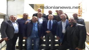 النائب د.عبدالرحمن البزري يتحدث عن الإنتخابات البلدية في صيدا ويلتقي وفدا من الضباط