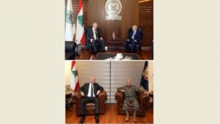 رئيس الجمهورية زار مديرية أمن الدولة ووزارة الدفاع وقيادة الجيش: نعمل لوضع البلاد على السكة... الجيش له دوره في عملية النهوض وأمن الدولة في إعادة ثقة المواطن ببلده