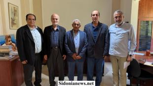 بالصور : النائب أسامة سعد يستعرض الوضع الصحي والاستشفائي في لبنان مع البروفيسور رائف رضا