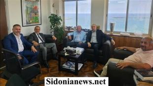 رئيس لائحة نبض البلد المهندس محمد دندشلي يزور جمعية المقاصد الخيرية الإسلامية في صيدا