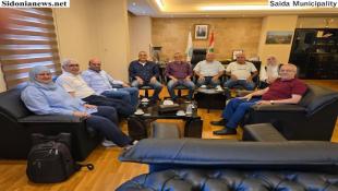 وفد من "مهندسون من صيدا والجوار"  يزور رئيس بلدية صيدا الدكتور حازم بديع ويشكره على تجربة التعاون في إدارة الشأن البلدي