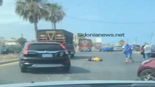 وفاة شاب من آل كعوش في حادث سير مأساوي صباح اليوم الثلاثاء على بوليفار صيدا البحري