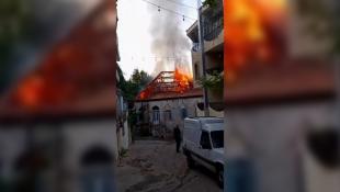 احتراق فندق في إهدن