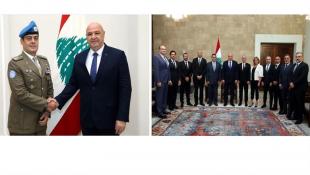 الرئيس عون خلال لقائه  القائد الجديد لليونيفيل ا الجنرال ديوداتو ابنيارا : نؤكّد أهمية استمرار عمل "اليونيفيل" إلى جانب الجيش