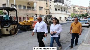 بالصور: بلدية الهلالية ولجنة الأشغال تطلقان مشروع تزفيت حفر الشوارع  بعد الإنارة بمواكبة رئيس البلدية السيد ميشال  أبوزيد ورئيسة لجنة الأشغال السيدة هنا أبومرعي