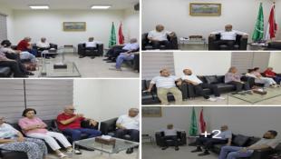 الجماعة الاسلامية تلتقي تجمع المؤسسات : لتذليل كل العقبات بحكمة الجميع لما فيه مصلحة صيدا وأهلها