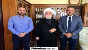 المفتي عسيران بحث في الأوضاع الأمنية مع العقيد قبيسي والرائد عويدات