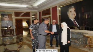 بالصور: بهية الحريري استقبلت القائد الجديد لمنطقة الجنوب الإقليمية في قوى الأمن الداخلي العميد أحمد أبو ضاهر وآمر السرية الإقليمي العقيد وسام باز