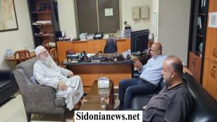 بالصور : الدكتور بسام حمود يزور جمعية الإستجابة ويلتقي رئيسها الشيخ نديم حجازي