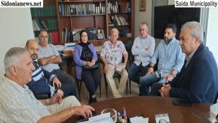 بالصور: المهندس مصطفى حجازي زار رئيس مصلحة الإستثمار في مرفأ صيدا المهندس عماد الحاج شحادة على رأس وفد من أعضاء المجلس البلدي