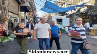 بالصور : جولة مشتركة لوزارات الصحة والاقتصاد والزراعة في الجنوب على 29 مؤسسة غذائية في السوق التجاري في صيدا وتنظيم محضري ضبط بحق ملحمة وفرن