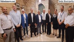 بالصور: المهندس مصطفى حجازي شارك في فعاليات ليلة المتاحف في صيدا  مع ممثل وزارة الثقافة وأعضاء في المجلس البلدي