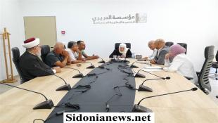بالصور: بهية الحريري تابعت هاتفياً مع رئيس الحكومة موضوع إعادة اعمار قرى صور الحدودية والتقت الرائد نادر قصب و Help Dunya  و The Giving Tree