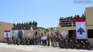 بالصور : الجيش اللبناني : افتتاح مركز للتدريب على عمليات الدهم والقتال في الأماكن المبنية
