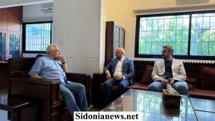 النائب أسامة سعد استقبل شادي البابا وحسين حرقوص: مبادرة لإنارة ساحة إيليا والأوتوستراد الشرقي