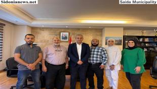 المهندس مصطفى حجازي إستقبل في بلدية صيدا وفد نادي صيدا للفروسية Cavallo
