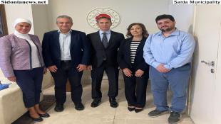 رئيس بلدية صيدا ومديرة المستشفى التركي في صيدا زارا السفير التركي في لبنان على رأس وفد والبحث تناول تعزيز التعاون ودعم المستشفى التركي