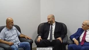 بالصور: وزير الصحة الدكتور ركان ناصر الدين يزور مركز الحسين الطبي في سهل الصباغ - صيدا  بحضور الدكتور بسام حمود
