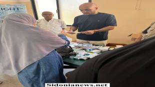 بالصور : الصيدلي عمر مرجان قدم اربع حملات صحية مجانية في أحياء متفرقة من مدينة صيدا