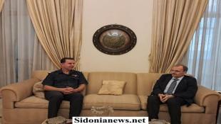بالصور : النائب البزري يلتقي العقيد حلاوي ويُشيد بدور الأمن العام في صيدا والجنوب
