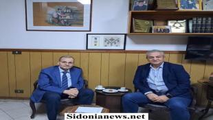 رئيس بلدية صيدا المهندس مصطفى حجازي زار النائب د. عبدالرحمن البزري والبحث تناول شؤونا حياتيه وإضراب عمال وموظفي البلدية