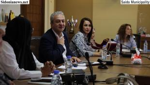 بالصور: بلدية صيدا إستضافت ورشة عمل بعنوان: معايير العمل الإنساني وخطوات تنفيذ  التقييم الذاتي للمؤسسات المحلية