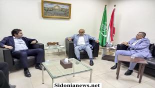 بالصور : الجماعة الإسلامية – صيدا  تلتقي النائب السابق سليم خوري ورئيس بلدية كفرجرة مارون شلهوب