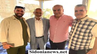 بالصور: مرعي أبو مرعي يستقبل الدكتور بسام حمود ووفودًا من صيدا وشرقها